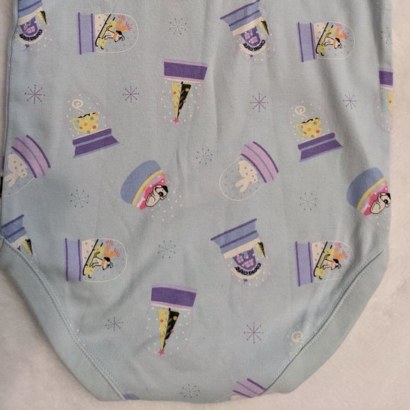 Gymboree Cute Blue Turtleneck Onesie with Snow Globe Pattern - 12-18 Months - Picture 15 of 15